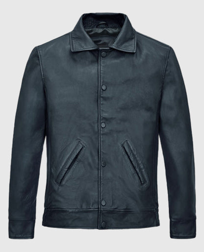 Ryan Gosling Black Leather Jacket