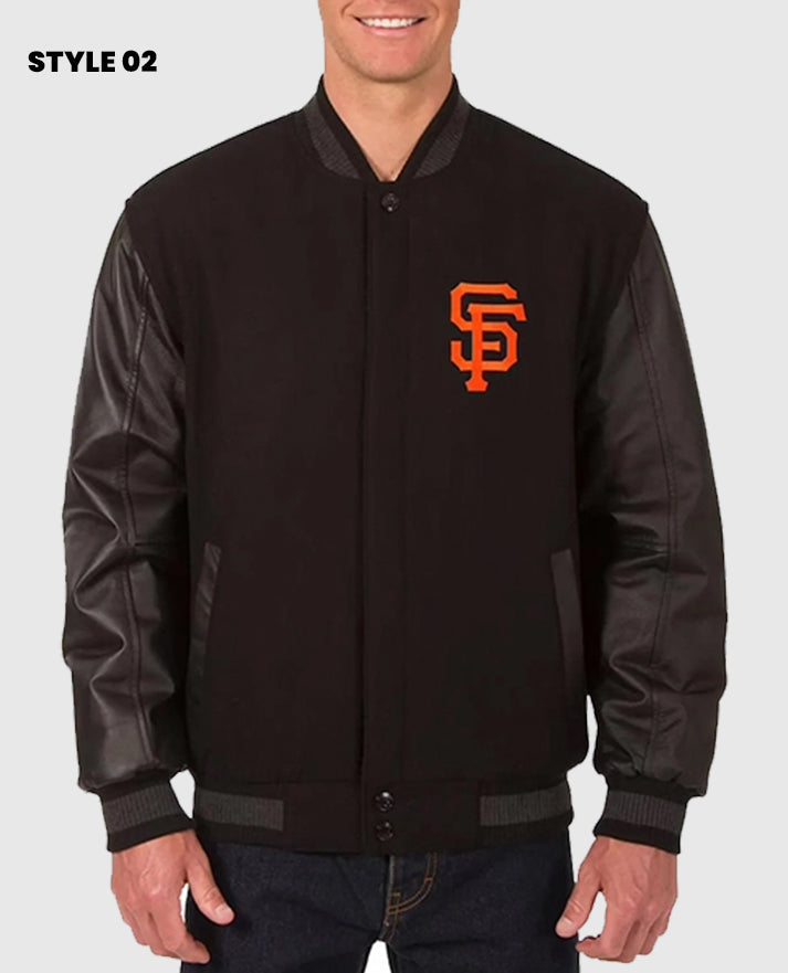San Francisco Giants Brown Varsity Jacket