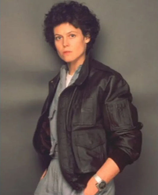 Sigourney Weaver Alien Bomber Jacket