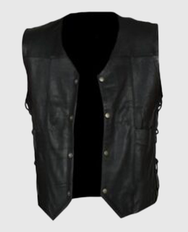 The Walking Dead Leather Vest Governor Daryl
