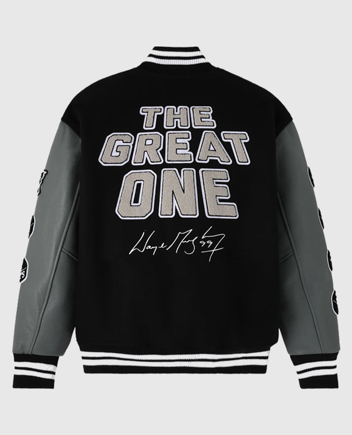 The Great One OVO Wayne Gretzky Varsity Jacket