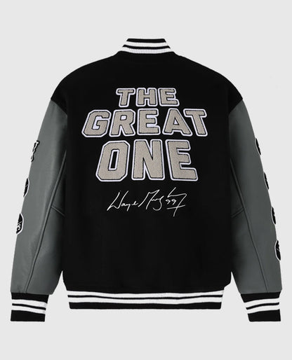The Great One OVO Wayne Gretzky Varsity Jacket