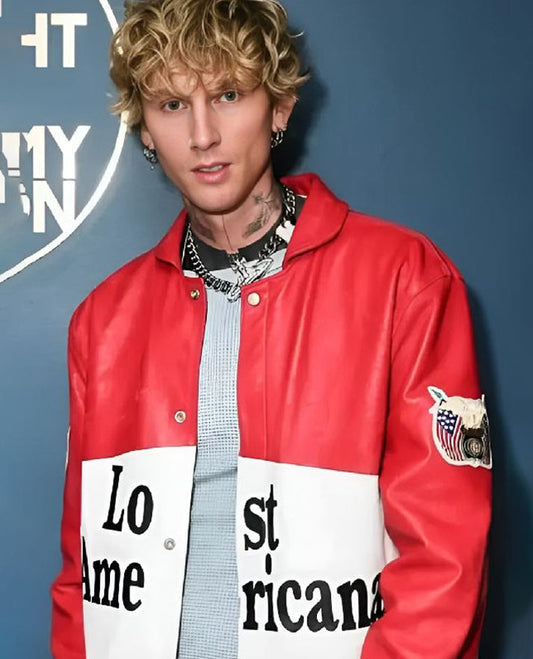 The Tonight Show MGK Leather Jacket