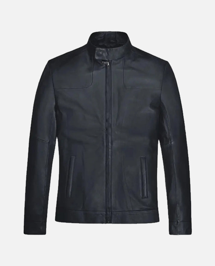 Tom Cruise Mission Impossible Fallout Black Leather Jacket
