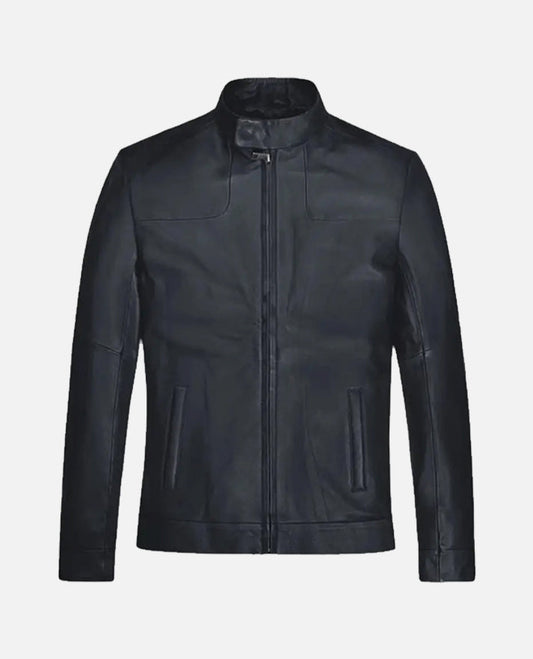 Tom Cruise Mission Impossible Fallout Black Leather Jacket