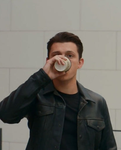 Tom Holland Uncharted Leather Jacket