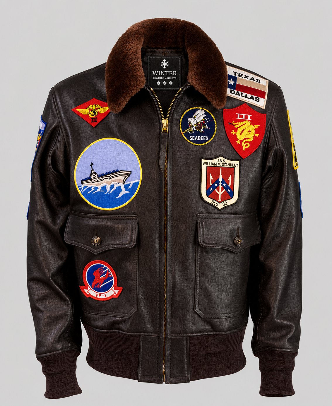 tom cruise top gun leather jacket