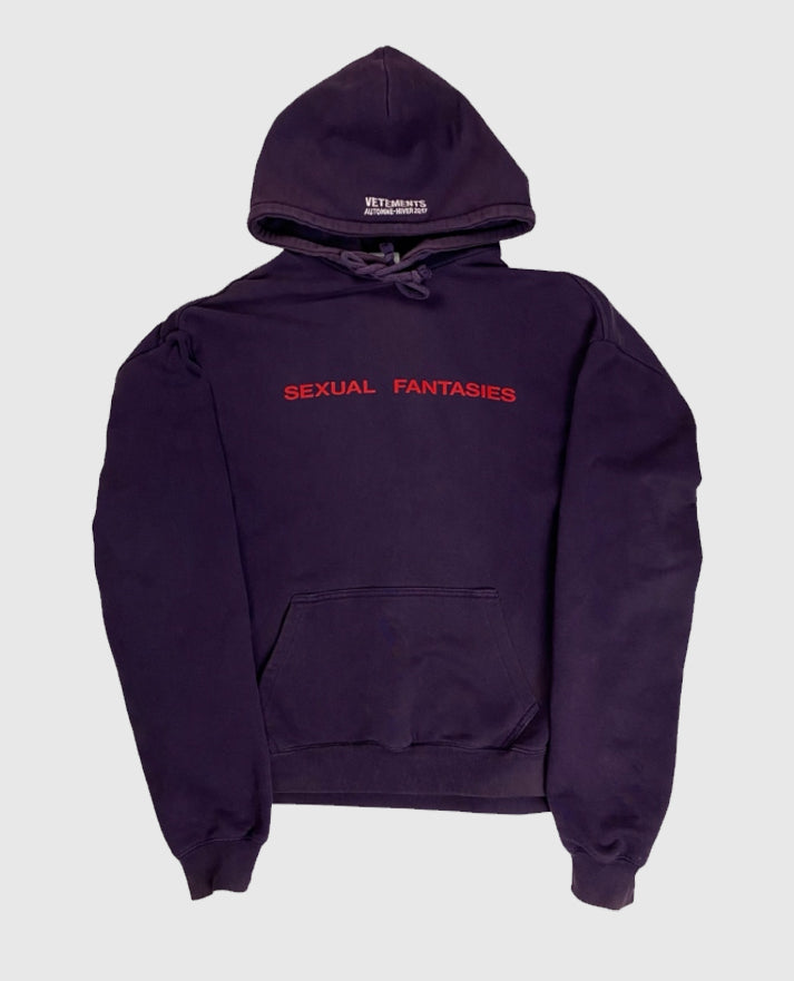 Vetements Purple Pullover Hoodie