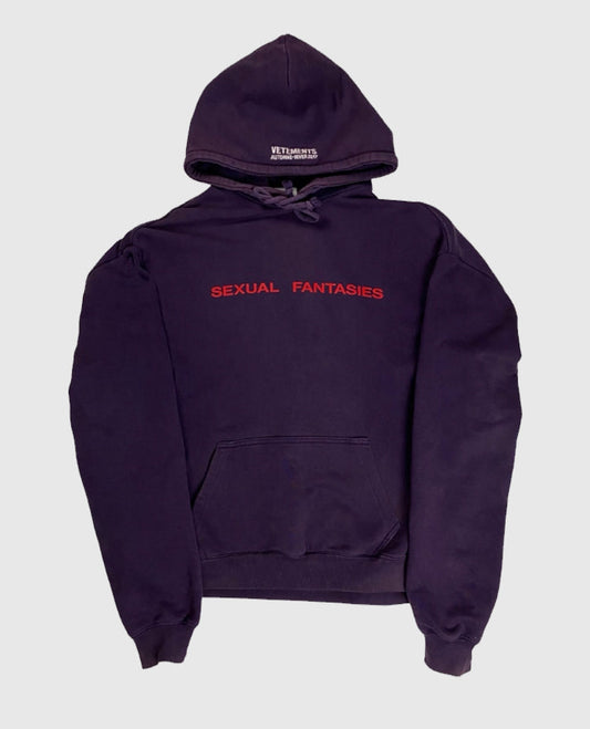 Vetements Purple Pullover Hoodie