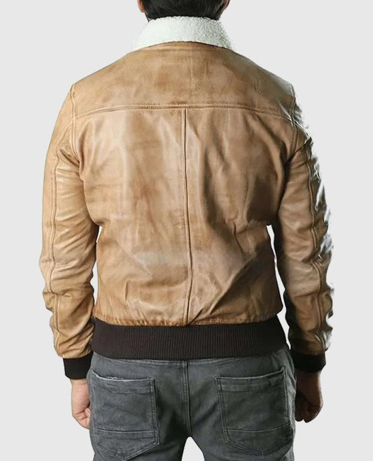 Vito Scaletta Mafia 2 Brown Leather Jacket