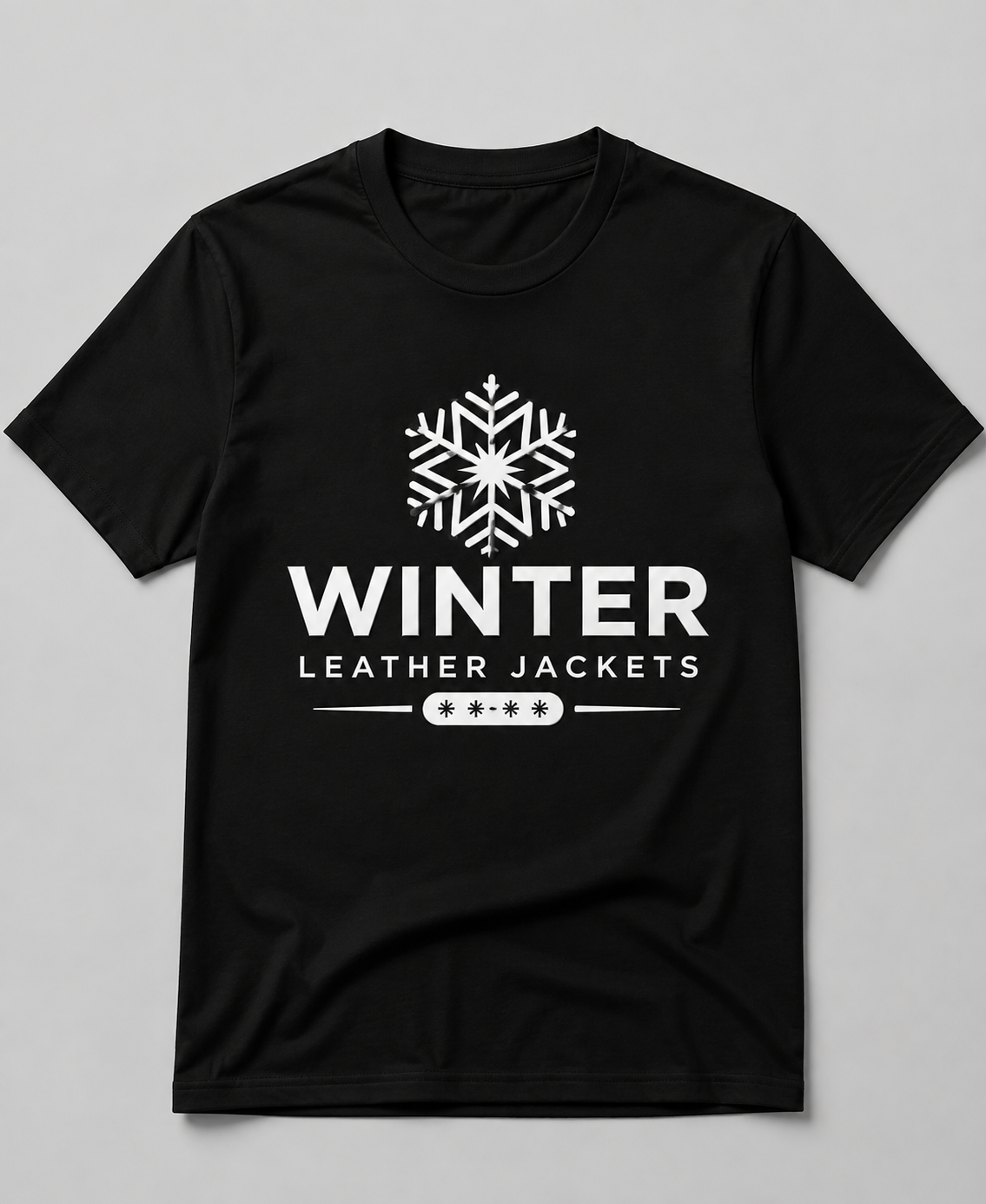 Winter Leather Jackets Logo T-Shirt