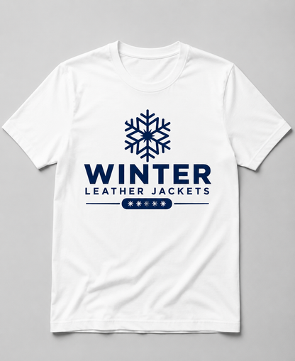 Winter Leather Jackets Logo T-Shirt