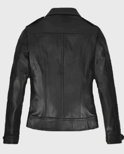 Women's Moto Black Leather Jackets