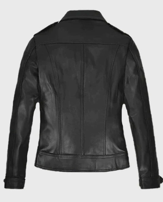 Women's Moto Black Leather Jackets