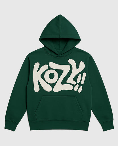 Y2K Kozy Green Hoodie