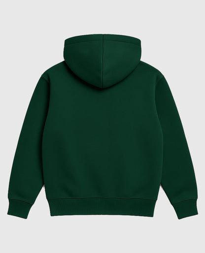 Y2K Kozy Green Pullover Hoodie
