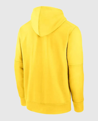 Yellow Boston Red Sox Pullover Hoodie