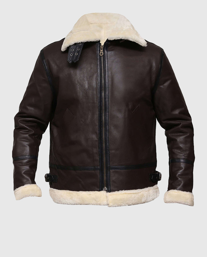 Men's G1 Aviator Brown Bomber Jacket